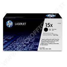 Toner HP 15X (C7115X) Originale Alta Capacità per stampante HP Laserjet 1000W, 1200, 1200N, 3330 MFP, 3300, 1220, 1005W, 3320, 3380